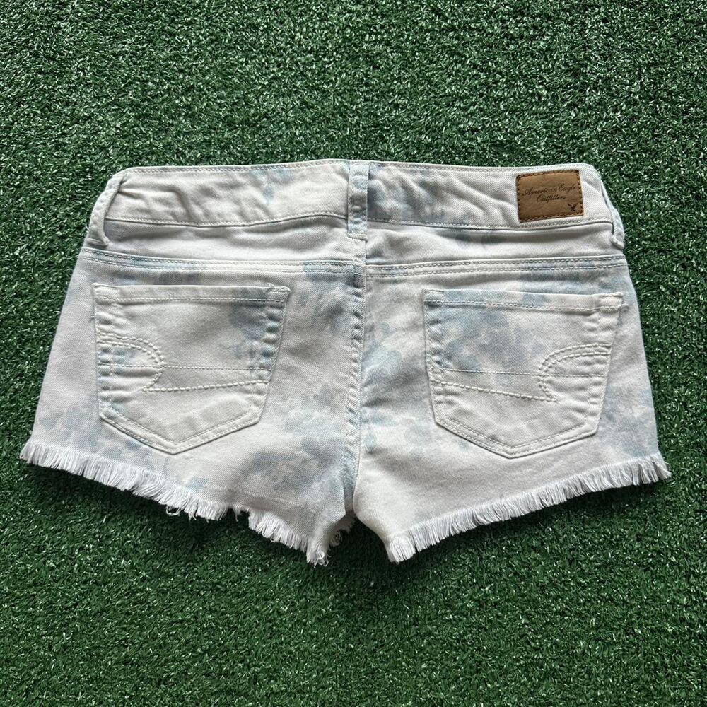 Y2k american eagle denim shorts